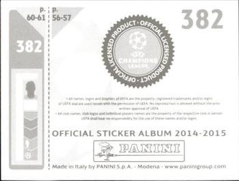 2014-15 Panini UEFA Champions League Stickers #382 Mario Fernandes Back