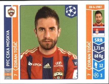 2014-15 Panini UEFA Champions League Stickers #388 Zoran Tosic Front