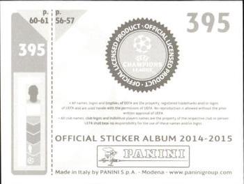 2014-15 Panini UEFA Champions League Stickers #395 Rasmus Elm Back