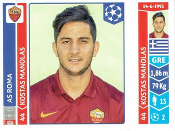 2014-15 Panini UEFA Champions League Stickers #401 Kostas Manolas Front