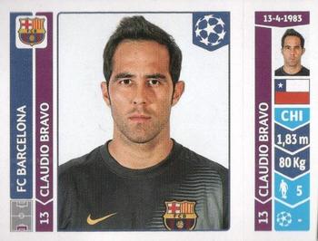 2014-15 Panini UEFA Champions League Stickers #417 Claudio Bravo Front