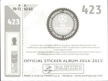 2014-15 Panini UEFA Champions League Stickers #423 Sergio Busquets Back