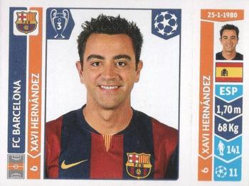 2014-15 Panini UEFA Champions League Stickers #432 Xavi Hernandez Front