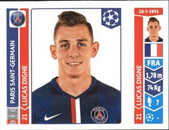 2014-15 Panini UEFA Champions League Stickers #439 Lucas Digne Front