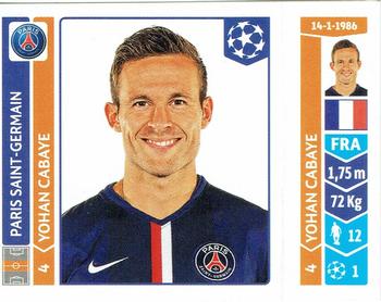 2014-15 Panini UEFA Champions League Stickers #450 Yohan Cabaye Front