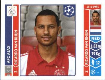 2014-15 Panini UEFA Champions League Stickers #454 Ricardo van Rhijn Front