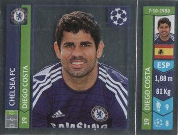 2014-15 Panini UEFA Champions League Stickers #499 Diego Costa Front