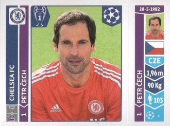 2014-15 Panini UEFA Champions League Stickers #500 Petr Cech Front