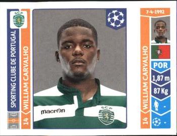2014-15 Panini UEFA Champions League Stickers #531 William Carvalho Front