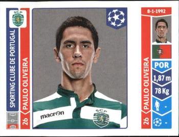 2014-15 Panini UEFA Champions League Stickers #537 Paulo Oliveira Front