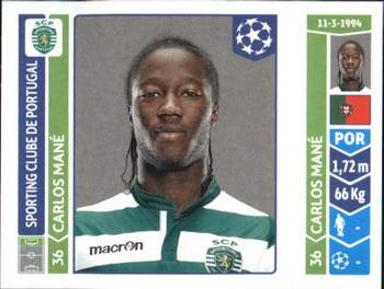 2014-15 Panini UEFA Champions League Stickers #540 Carlos Mane Front