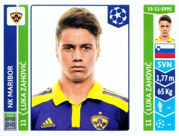 2014-15 Panini UEFA Champions League Stickers #560 Luka Zahovic Front
