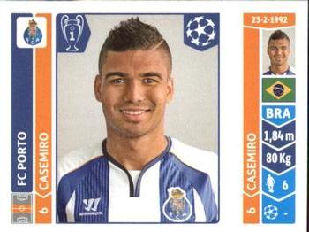2014-15 Panini UEFA Champions League Stickers #566 Casemiro Front