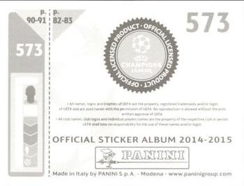 2014-15 Panini UEFA Champions League Stickers #573 Ivan Marcano Back