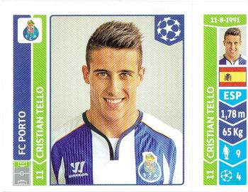 2014-15 Panini UEFA Champions League Stickers #576 Cristian Tello Front