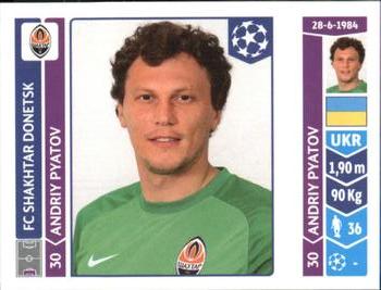 2014-15 Panini UEFA Champions League Stickers #590 Andriy Pyatov Front