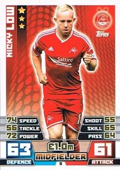 2014-15 Topps Match Attax SPFL #9 Nicky Low Front
