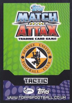 2014-15 Topps Match Attax SPFL #56 Jackie McNamara Back