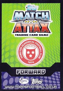 2014-15 Topps Match Attax SPFL #86 Mickael Antoine-Curier Back