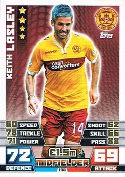 2014-15 Topps Match Attax SPFL #138 Keith Lasley Front