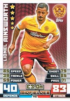 2014-15 Topps Match Attax SPFL #140 Lionel Ainsworth Front