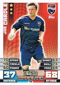 2014-15 Topps Match Attax SPFL #176 Joe Cardle Front