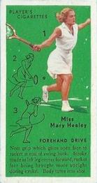 1936 Player's Tennis #6 Miss Mary Heeley Front