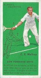 1936 Player's Tennis #10 C. K. Malfroy Front