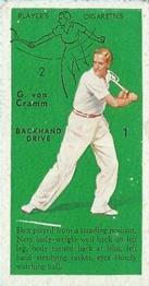 1936 Player's Tennis #28 G. von Cramm Front