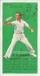 1936 Player's Tennis #41 H. C. Hopman Front