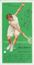 1936 Player's Tennis #43 Mrs. Fabyan Front