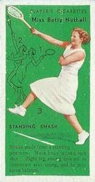 1936 Player's Tennis #47 Miss Betty Nuthall Front
