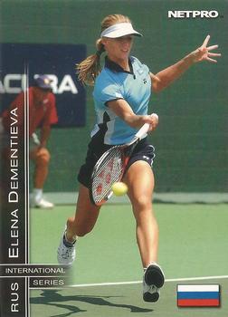 2003 NetPro International Series #22 Elena Dementieva Front