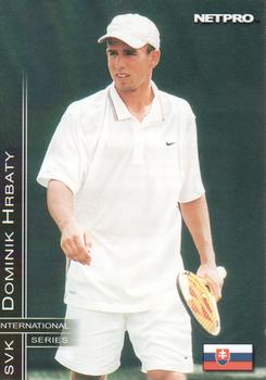 2003 NetPro International Series #63 Dominik Hrbaty Front