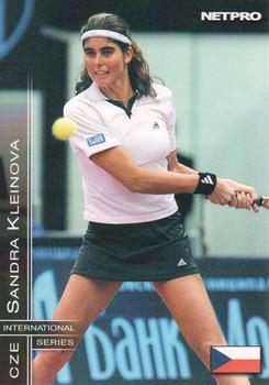 2003 NetPro International Series #76 Sandra Kleinova Front
