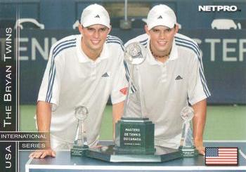 2003 NetPro International Series #80 The Bryan Twins Front