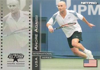2003 NetPro International Series #87 Andre Agassi Front