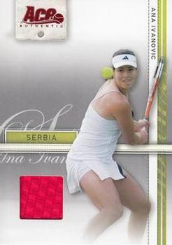 2007 Ace Authentic Straight Sets - Materials #3 Ana Ivanovic Front