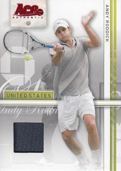2007 Ace Authentic Straight Sets - Materials #5 Andy Roddick Front