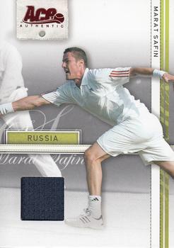 2007 Ace Authentic Straight Sets - Materials #22 Marat Safin Front