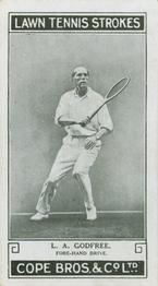 1924 Cope's Lawn Tennis Strokes #4 Leslie Godfree Front