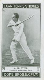 1924 Cope's Lawn Tennis Strokes #5 Athar Fyzee Front