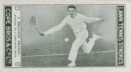 1924 Cope's Lawn Tennis Strokes #7 Jacques Brugnon Front