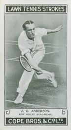 1924 Cope's Lawn Tennis Strokes #9 James Anderson Front