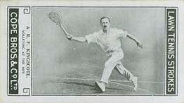 1924 Cope's Lawn Tennis Strokes #13 Algernon Kingscote Front