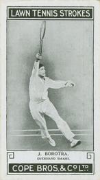 1924 Cope's Lawn Tennis Strokes #16 Jean Borotra Front