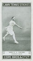 1924 Cope's Lawn Tennis Strokes #21 Evelyn Colyer Front