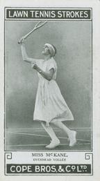 1924 Cope's Lawn Tennis Strokes #23 Kitty McKane Front