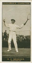1928 Churchman's Lawn Tennis #9 N.E. Brookes Front