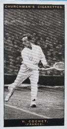 1928 Churchman's Lawn Tennis #12 Henri Cochet Front